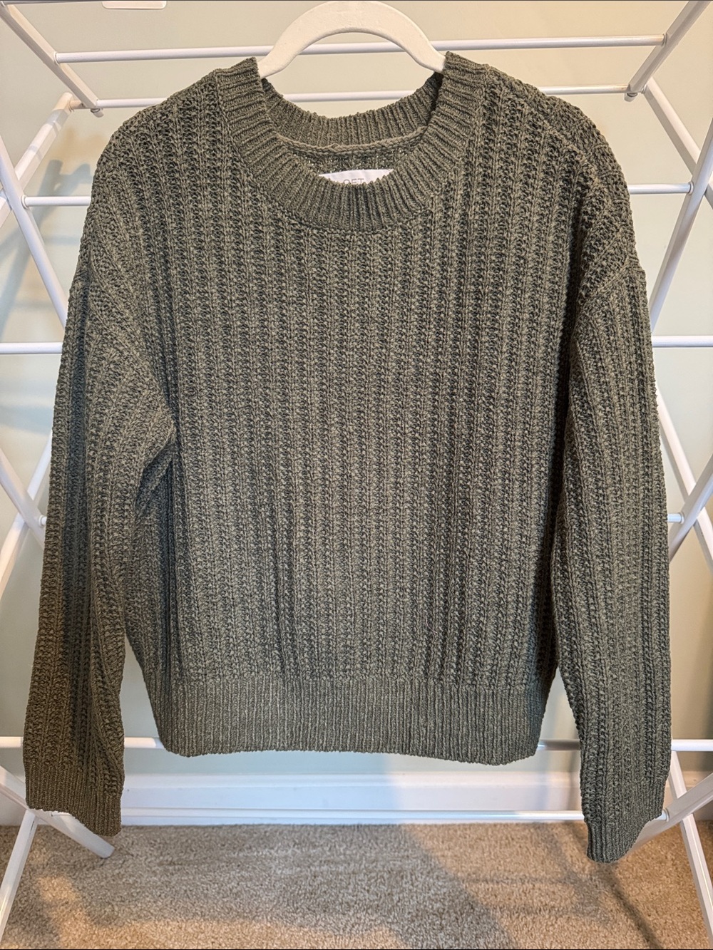 LOFT Olive Green Sweater